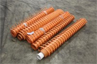 (5) Rolls of Plastic Mesh Fencing, Approx 4Ft,