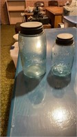 Canning jars with lids