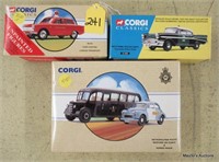 3 Corgi Vehicles, OB