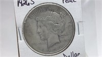 1926S Peace Silver Dollar