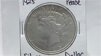 1925 Peace Silver Dollar