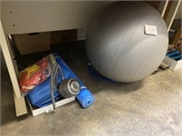 EXERCISE BALL - PUMP - MAT