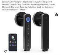 eLinkSmart Fingerprint Door Knob Lock