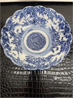 Large Blue/White Bowl
