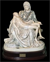 Signed Santini Sculpture Pieta