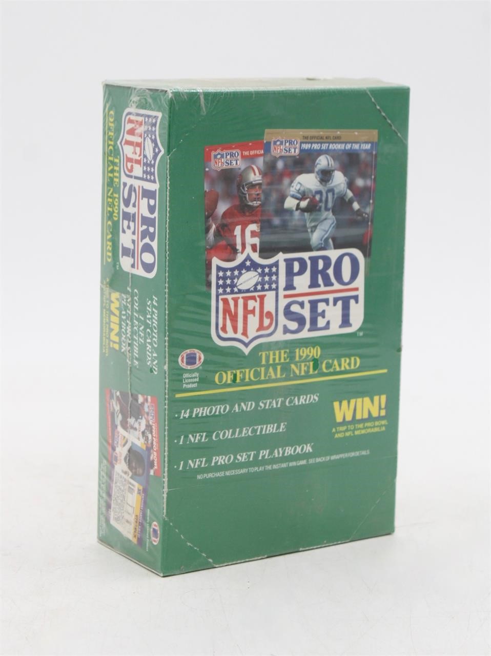 Sealed 1990 NFL Pro Set Football Trading Cards