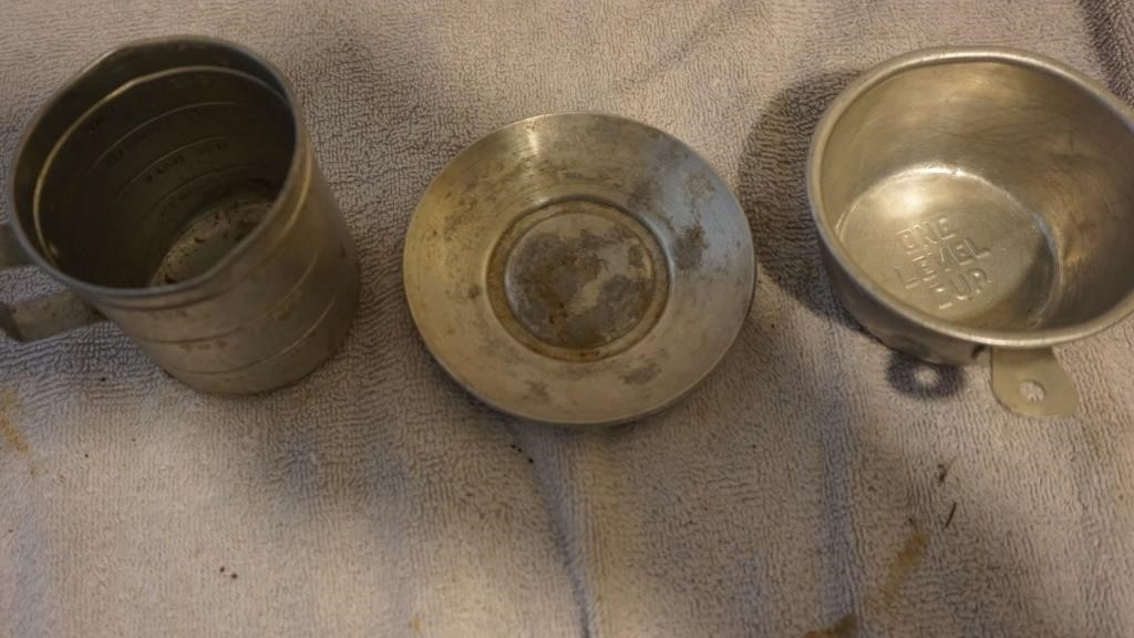 Collection of Misc Aluminum Items