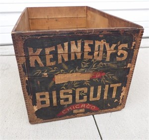 Kennedy's Biscuits Wood Box
