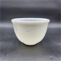 Vintage Small White Milk Glass Mixing Bowl w/