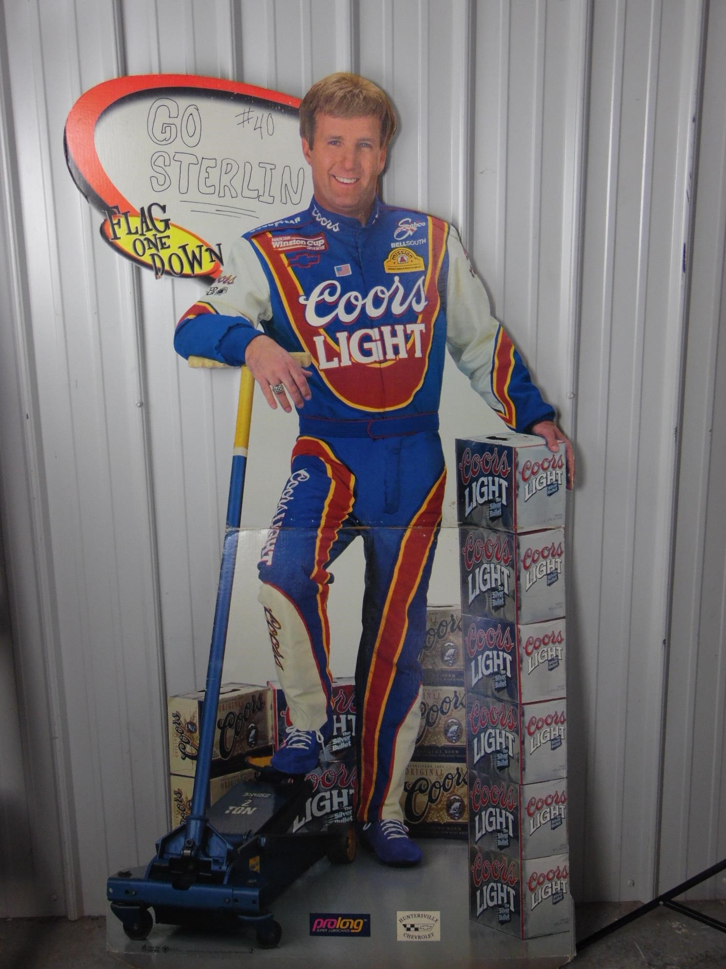 Sterling Marlin Coors Light Racing Stand-Up