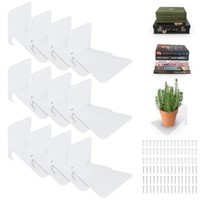 RealPlus Floating Bookshelf Iron Invisible