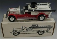 ERTL 1926 FIRE TRUCK COIN BANK CUMBERLAND VALLEY