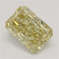 2.58ct,Brn. Yellow/VVS1,Radiant cut GIA Diamond