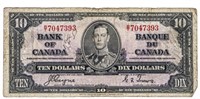 Bank of Canada 1937 $10