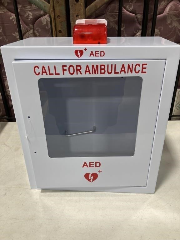AED Cabinet (new in box) 14x7x16