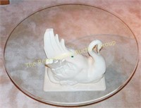 Vintage White Swan Coffee Table