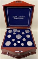 S - EARLY AMERICAN SILVER COINS SET (S26)