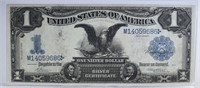 1899 $1 SILVER CERTIFICATE EXTRA FINE