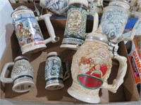 COLL OF AVON & CERAMARTE BEER STEINS