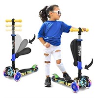 Hurtle ScootKid 3-Wheel Kids Scooter - Child &