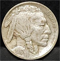 1916-D Buffalo Nickel, Better Date