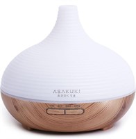 New ASAKUKI 300ML Essential Oil Diffuser, Wood