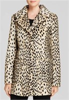 Used GUESS Faux Fur Leopard Jacket.
Size