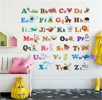 New DECOWALL DAT-1308L Alphabet ABC and Animals