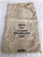 1974 US Mint Philadelphia $50 Penny Bag