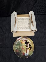 Collector Plate with Box and COA