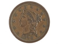 1846 Large Cent, Small Date