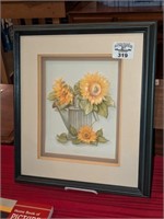 Papertole Sunflower art