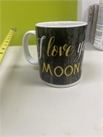 I love you to the moon and back coffee mug