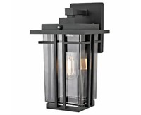 Good Earth Outdoor Led Wall Lantern (pre Owned,