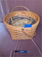 (3) Baskets - (2) Handmade by Eva Herdes