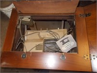 Kenmore electric sewing machine and cabinet