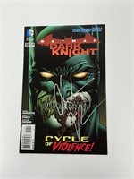 Autograph COA Batman Dark Knight #10 Comics