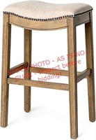 Maven lane saddle kitchen barstool