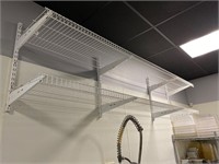 2 8' Wire Wall Shelves