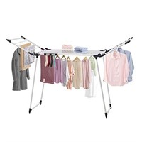 YUBELLES Clothes Drying Rack, Gullwing Laundry Ra