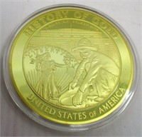 The American Mint CA Gold Rush Collectors Coin
