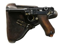 MAUSER S/42 CODE 1936 DATE LUGER SEMI AUTO PISTOL.