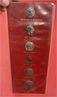 Ancient Coin 6 Coin Replica Set