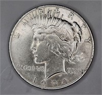 1934 s Semi Key Peace Dollar