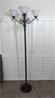 ELEGANT FLOOR LAMP  73" (6' 1" TALL) - RESERVE $10