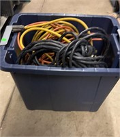 2) Heavy Duty 50ft-100ft Extension Cords & Other