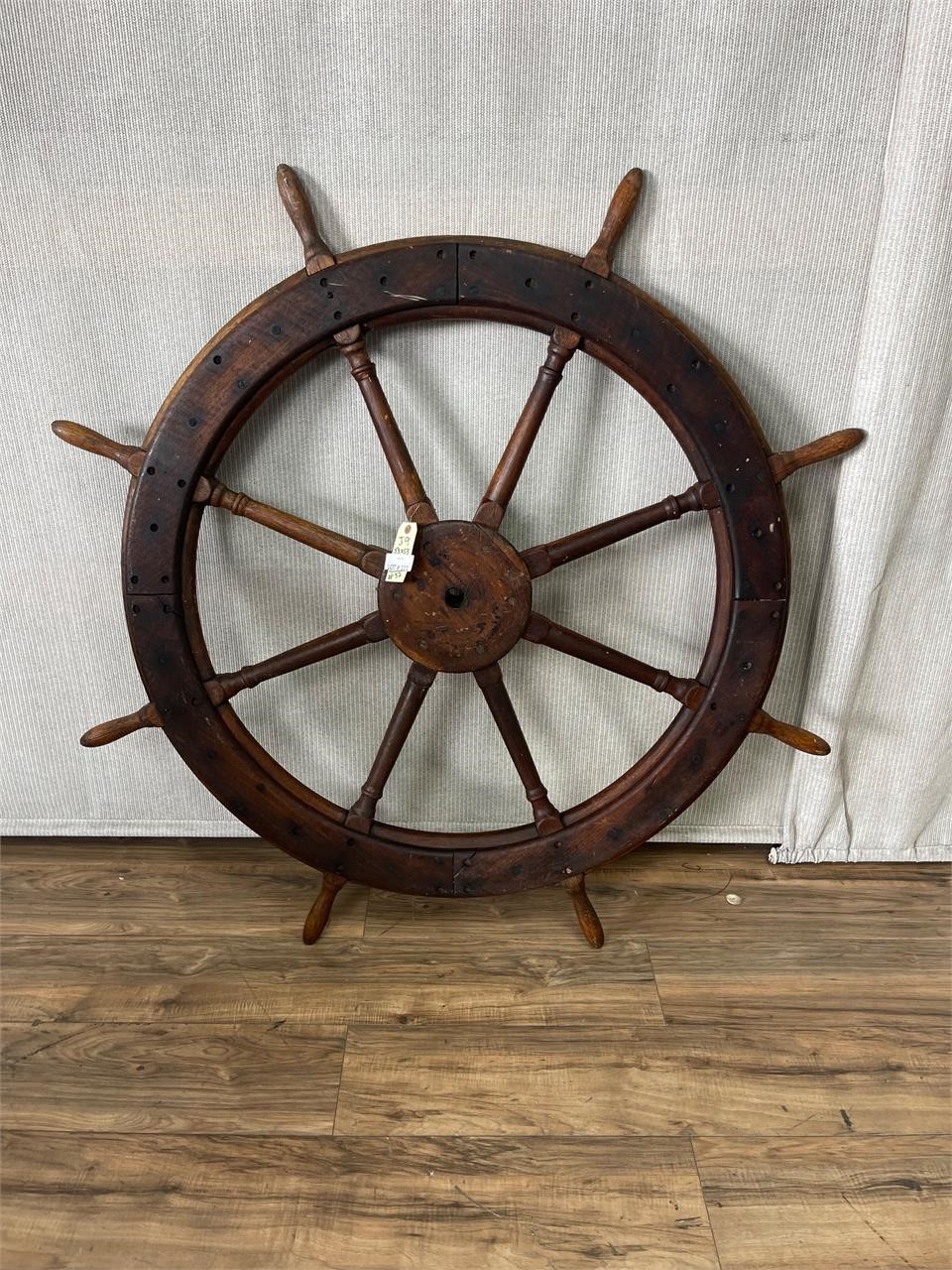 Antique Ship Salvage Helm Ship's Wheel