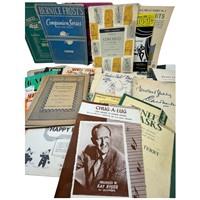 Collection of Vintage Music Literature