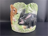 Ariela Collection Ceramic Bunny Planter