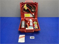 Emergency Auto Kit In Red Case